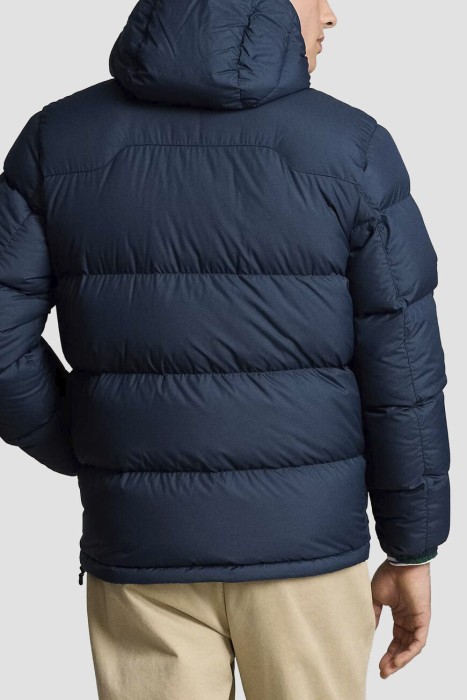 пуховик  модель gorham от бренда ralph lauren вид слева