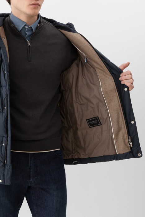 пуховик  модель из коллекции explorer из шерсти спереди