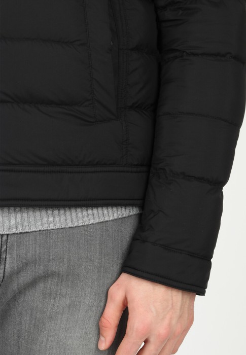 пуховик  из проверенных материалов спереди