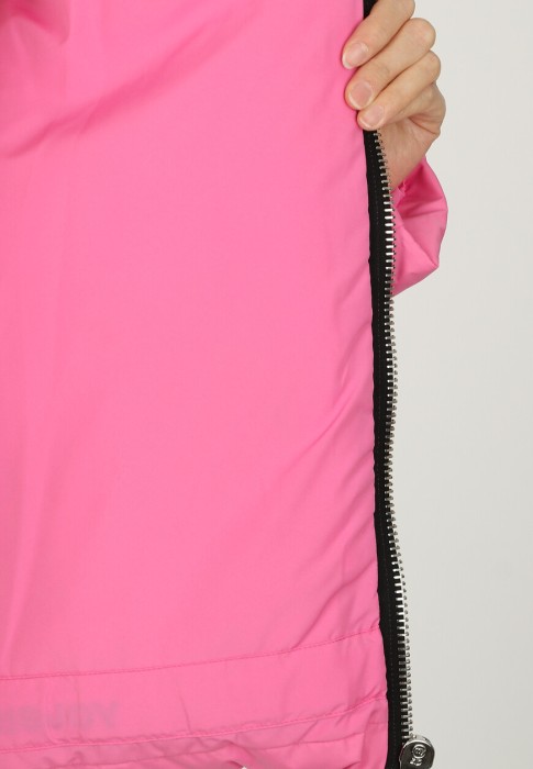 пуховик  универсального стиля с лицевой стороны