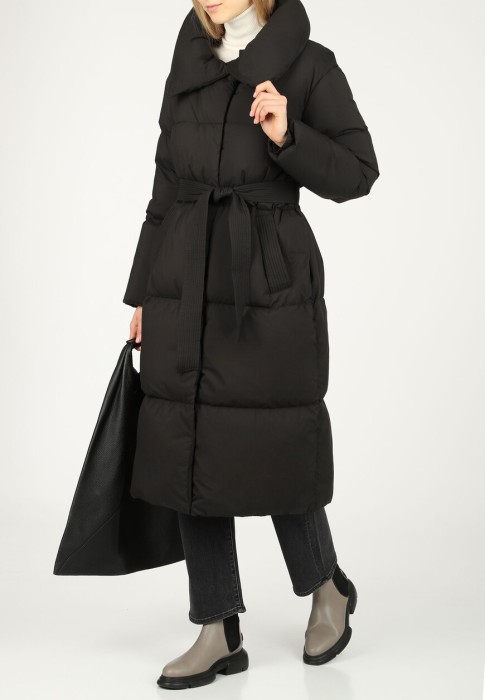 пуховик  от бренда hetrego вид слева