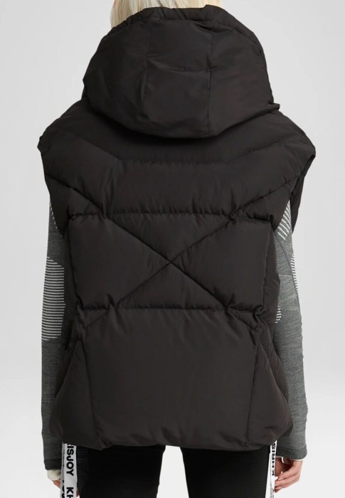 пуховик  из италии вид сбоку