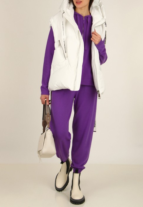 пуховик  от бренда khrisjoy вид слева