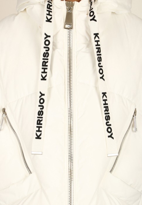 пуховик  из проверенных материалов спереди