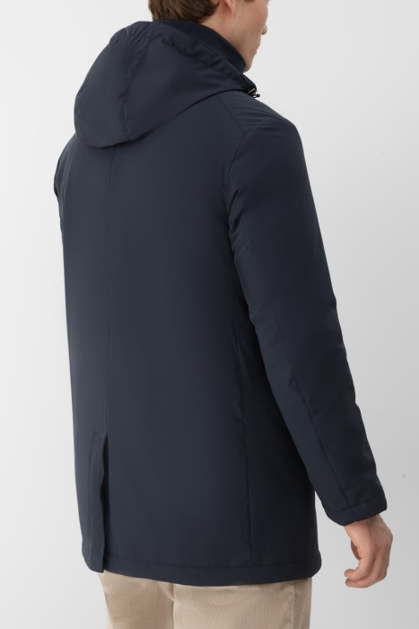 пуховик  от бренда paul&shark вид слева