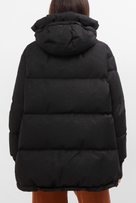 пуховик  от бренда herno вид слева