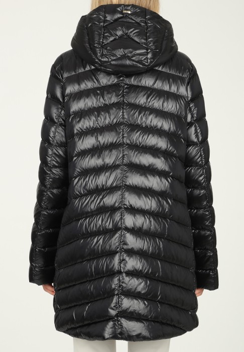 пуховик  из франции вид сбоку