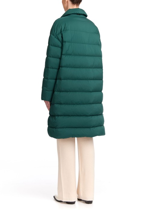 пуховик  из франции вид сбоку