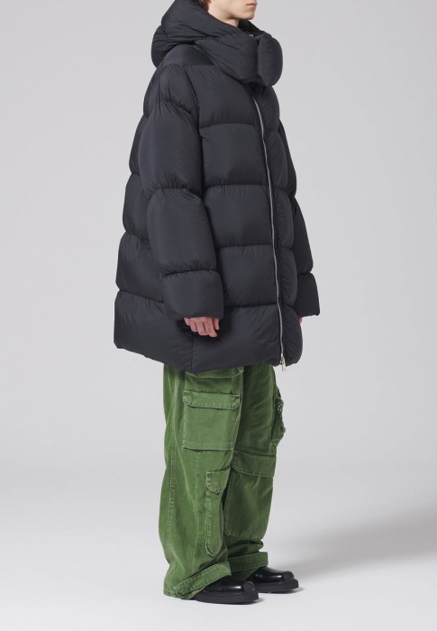 пуховик  из проверенных материалов спереди