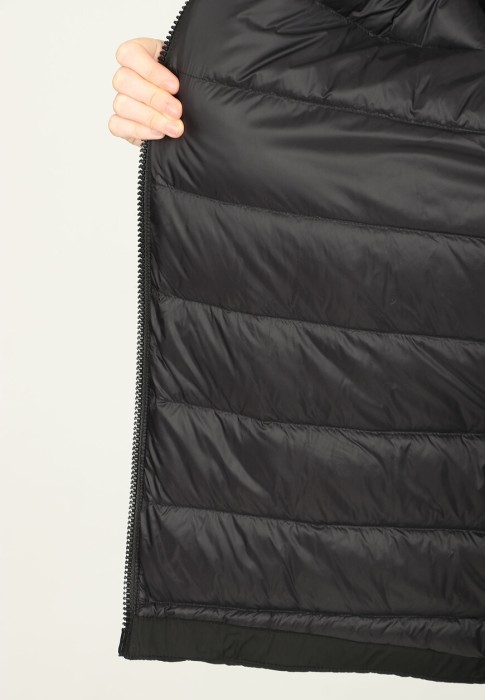 пуховик  для взрослого возраста с изнаночной стороны