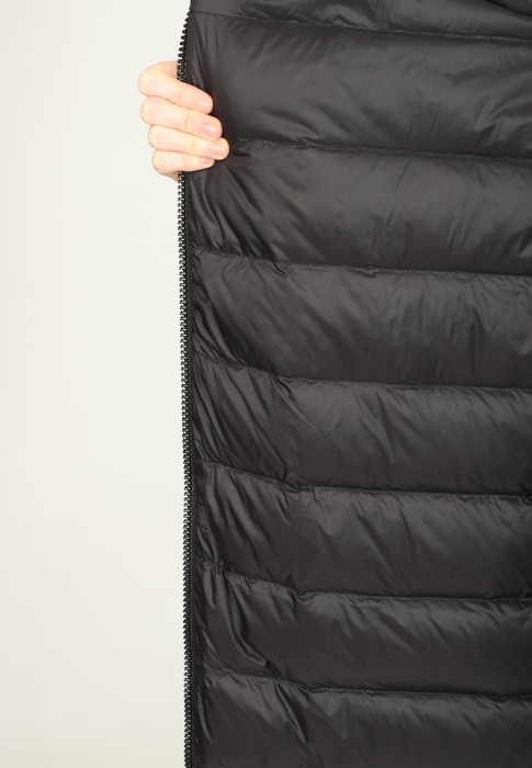 пуховик  для взрослого возраста с изнаночной стороны