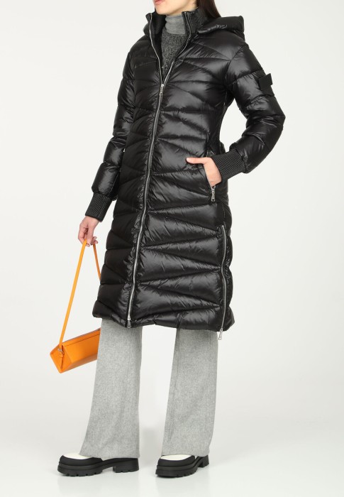 пуховик  от бренда add вид слева