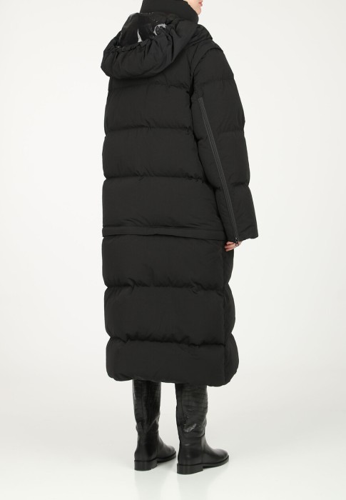 пуховик  из проверенных материалов спереди