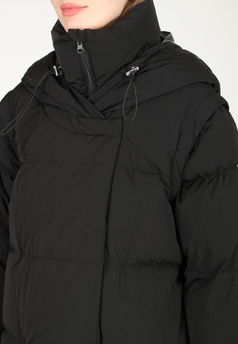 пуховик  для взрослого возраста с изнаночной стороны