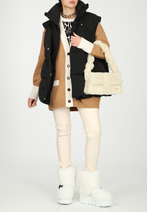 пуховик  из проверенных материалов спереди