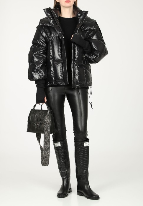 пуховик  от бренда cukovy вид слева