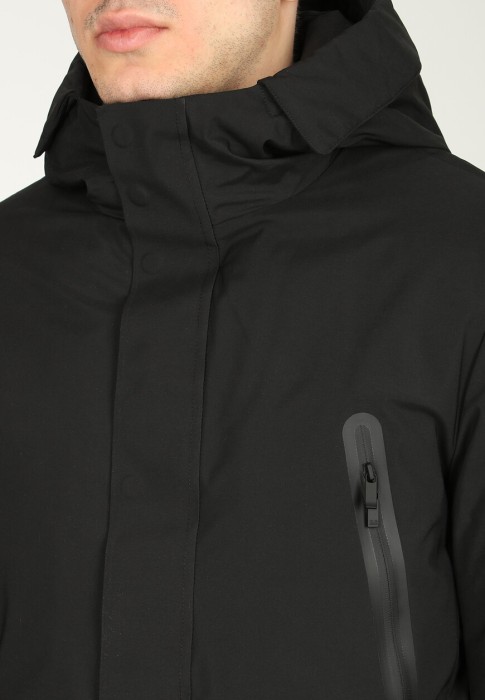 пуховик  из проверенных материалов спереди