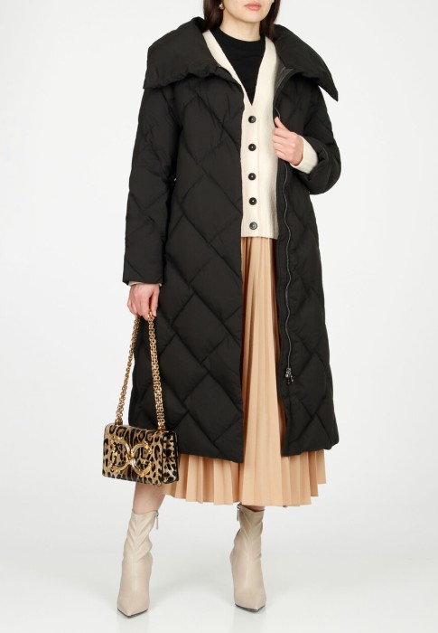 пуховик  от бренда hetrego вид слева