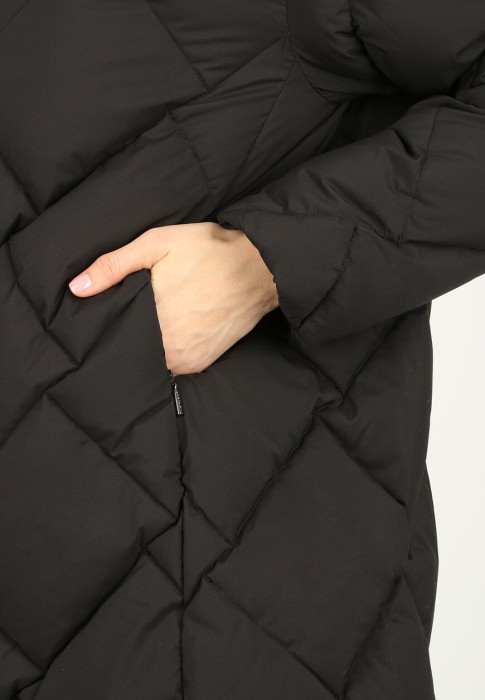 пуховик  из проверенных материалов спереди