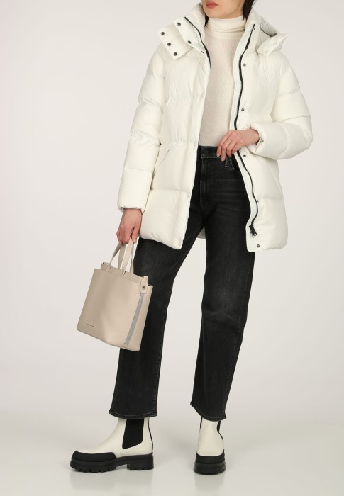 пуховик  из дании вид сбоку