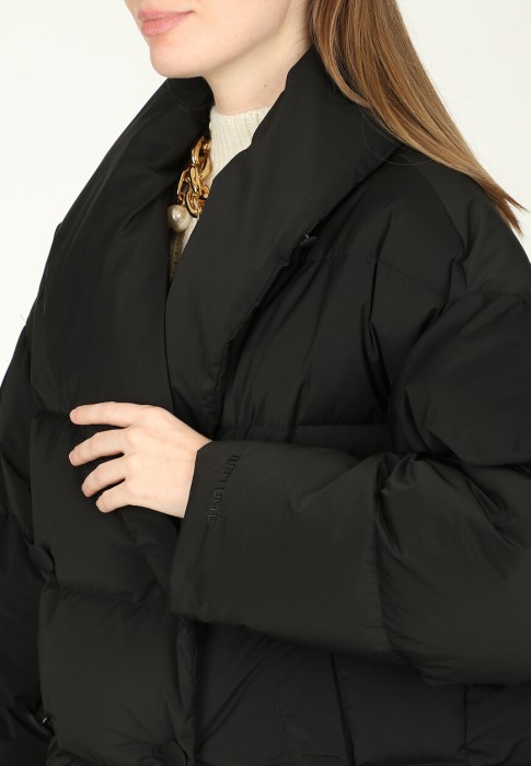 пуховик  из проверенных материалов спереди