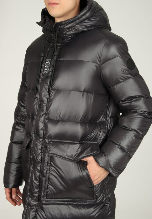 пуховик  из проверенных материалов спереди