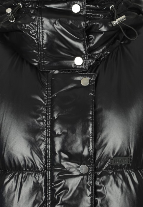 пуховик  универсального стиля с лицевой стороны