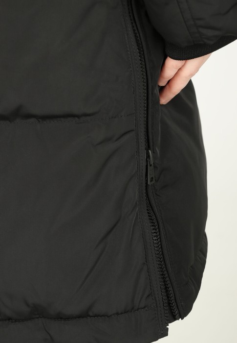 пуховик  из проверенных материалов спереди