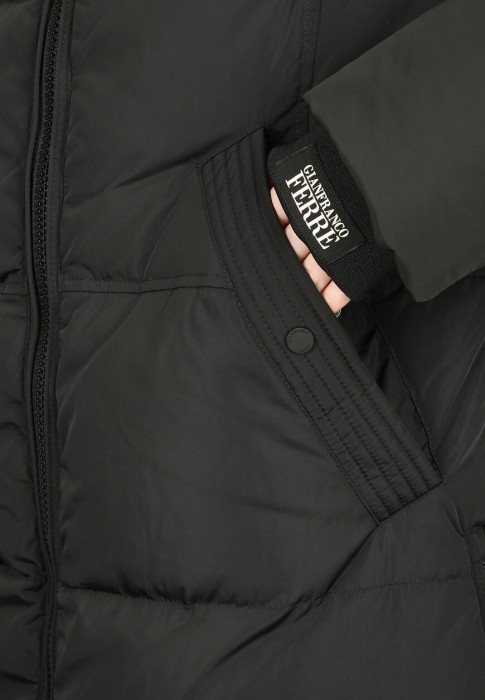 пуховик  для взрослого возраста с изнаночной стороны