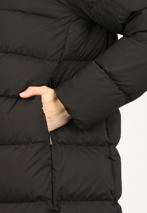 пуховик  из проверенных материалов спереди