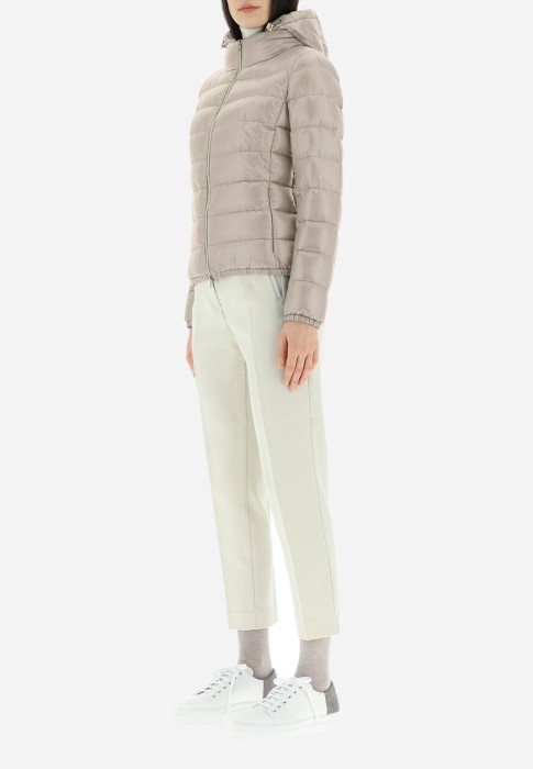 пуховик  из франции вид сбоку