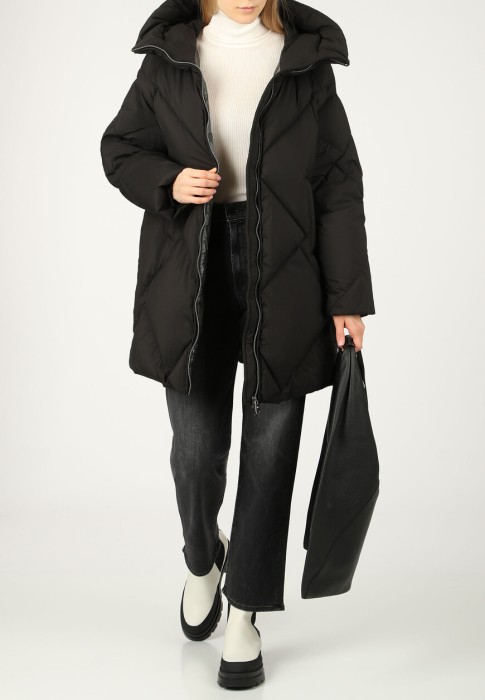 пуховик  из дании вид сбоку