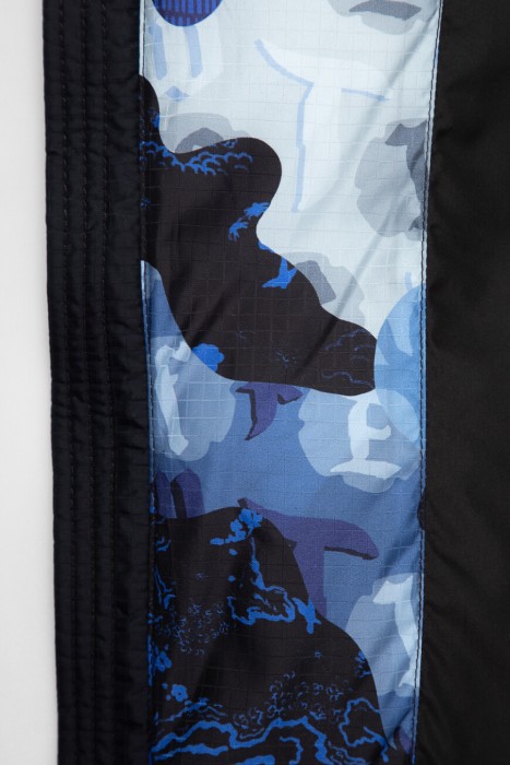 пуховик  вид слева