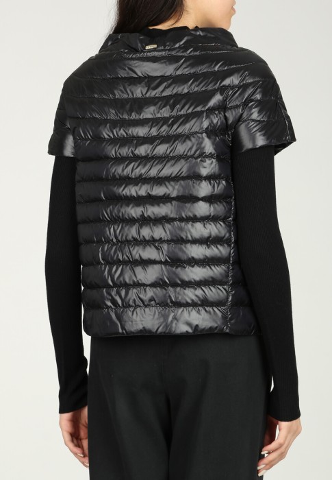 пуховик  из франции вид сбоку