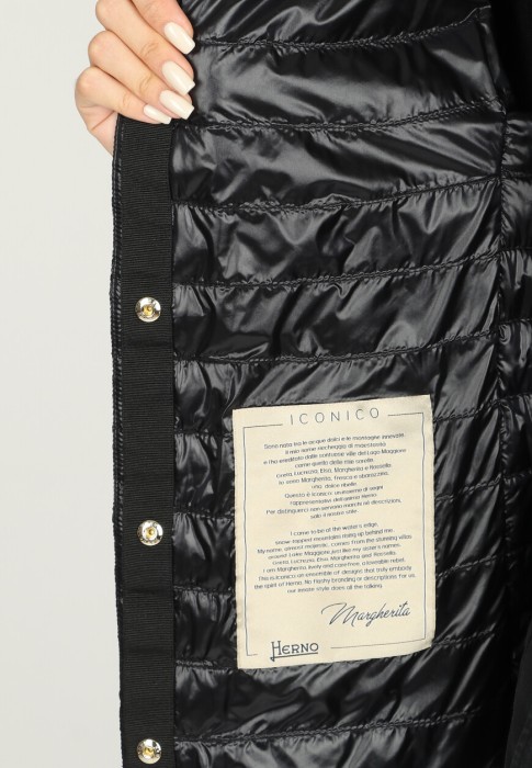 пуховик  из проверенных материалов спереди