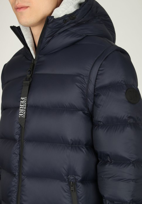 пуховик  из проверенных материалов спереди