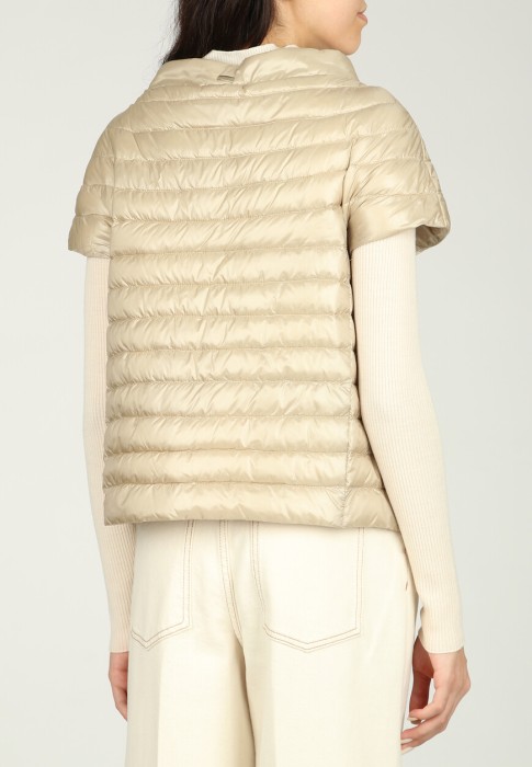 пуховик  из франции вид сбоку