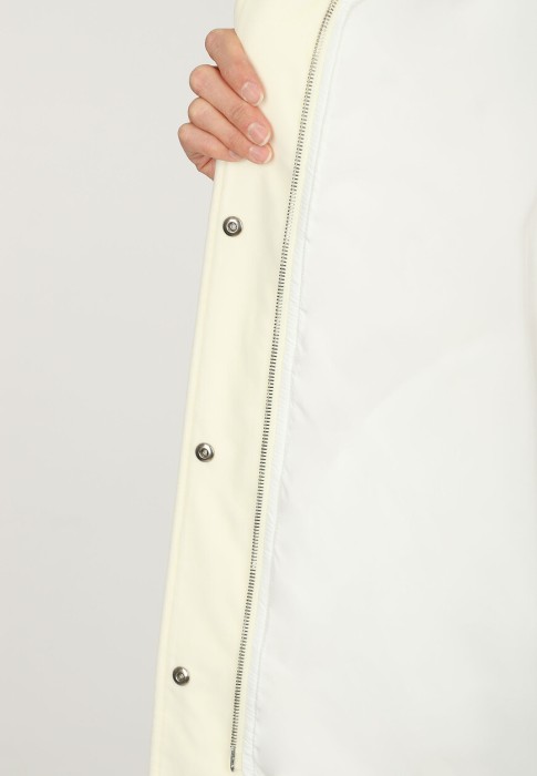 пуховик  универсального стиля с лицевой стороны