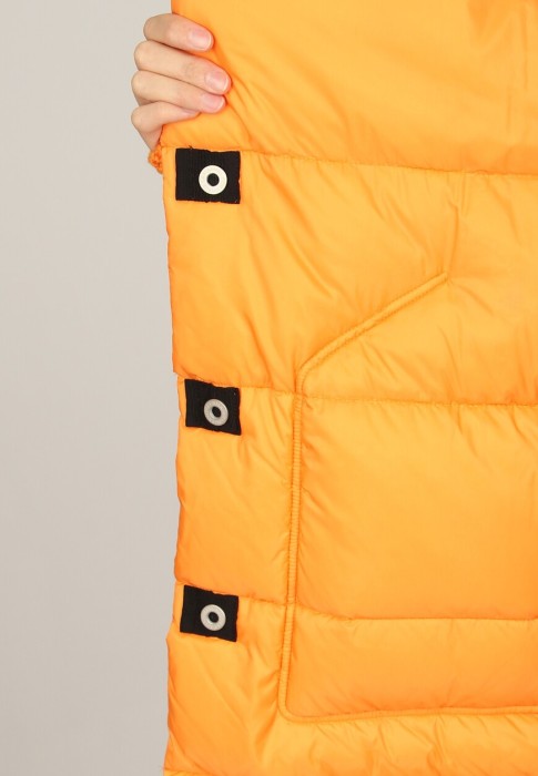 пуховик  из проверенных материалов спереди