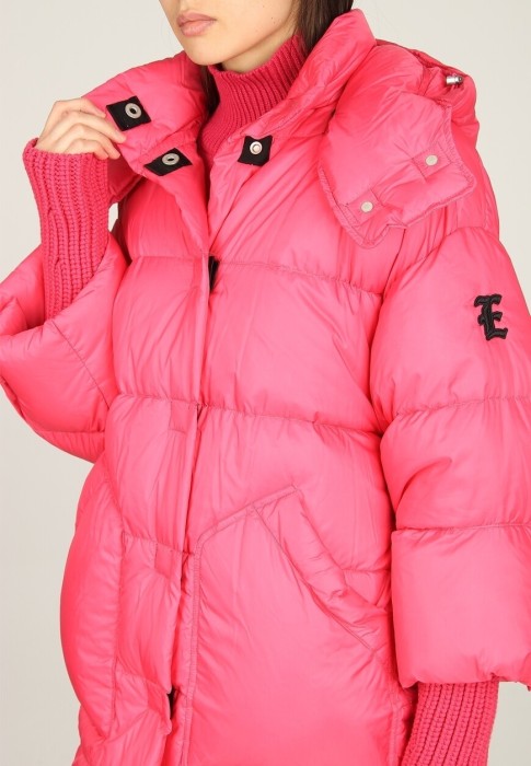 пуховик  из проверенных материалов спереди