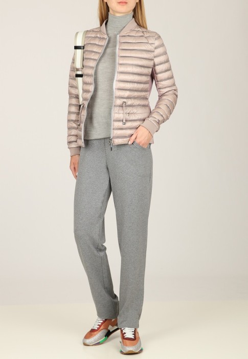 пуховик  от бренда diego m вид слева