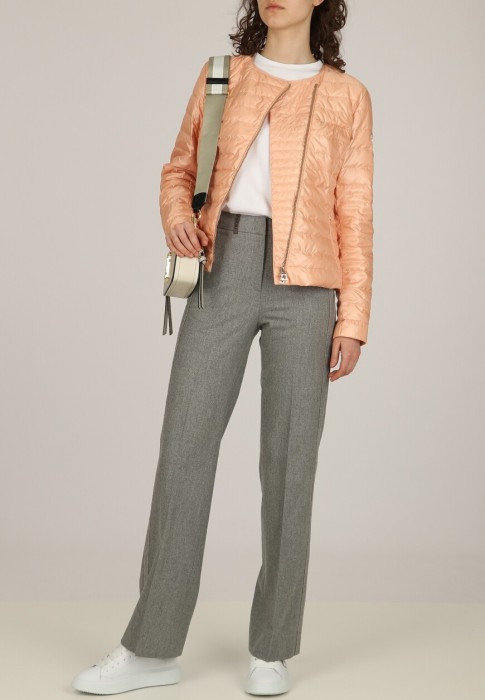 пуховик  от бренда diego m вид слева