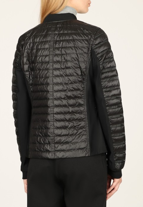 пуховик  из италии вид сбоку