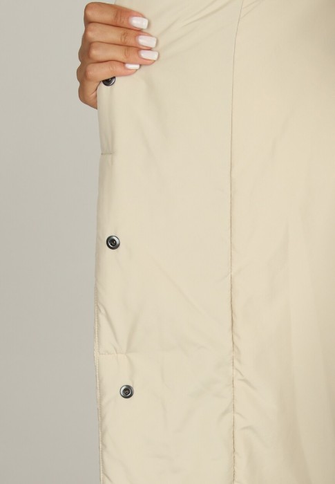 пуховик  из проверенных материалов спереди