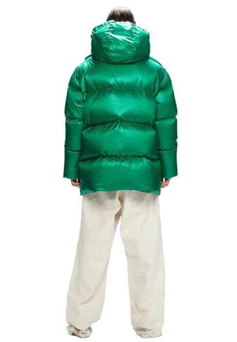 пуховик  от бренда khrisjoy вид слева