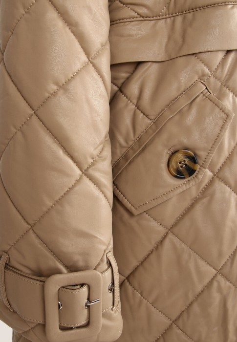 пуховик  из проверенных материалов спереди