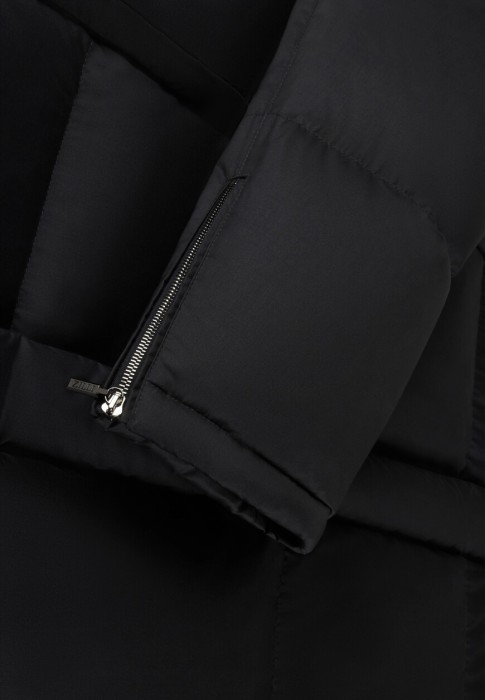 пуховик  из проверенных материалов спереди