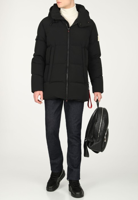 пуховик  от бренда after label вид слева