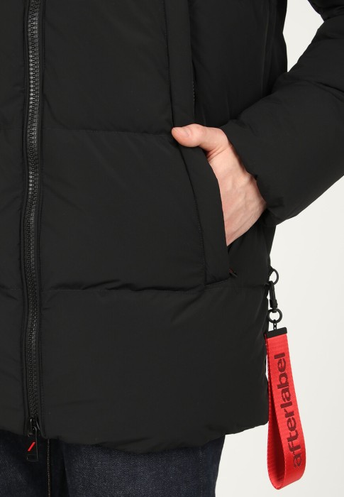 пуховик  из проверенных материалов спереди