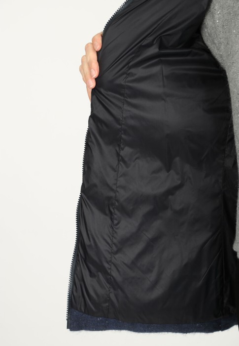 пуховик  для взрослого возраста с изнаночной стороны